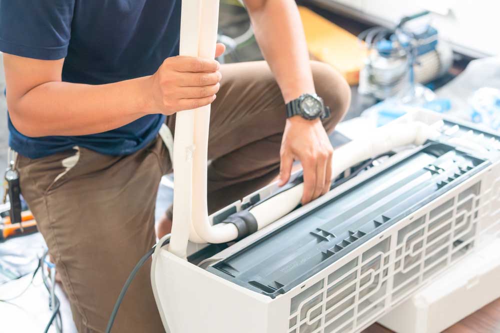 Brand new AC being installed Georgetown, KY